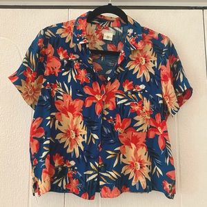 Urban Outfitters Hawaiian Floral Shirt, size small